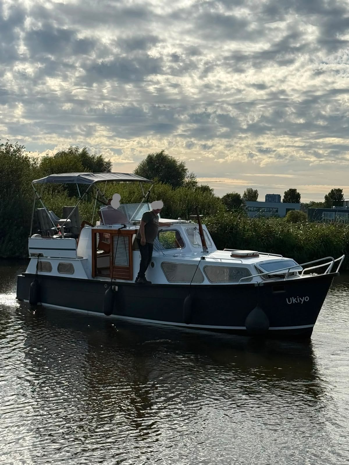 Zeer leuke Motorjacht/Kruiser, Sports nautiques & Bateaux, Bimini, Diesel, Croiseur, Moteur in-bord