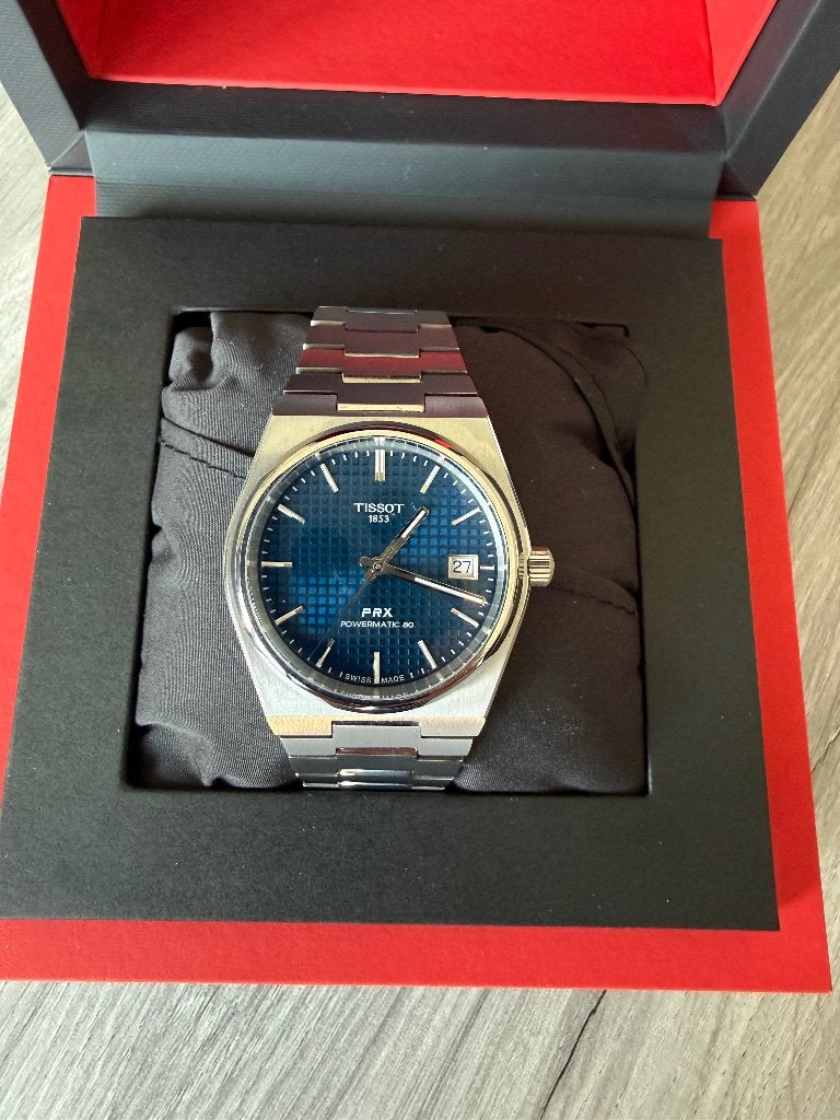 Tissot prx 38mm, Overige materialen, Polshorloge, Overige materialen, Zo goed als nieuw
