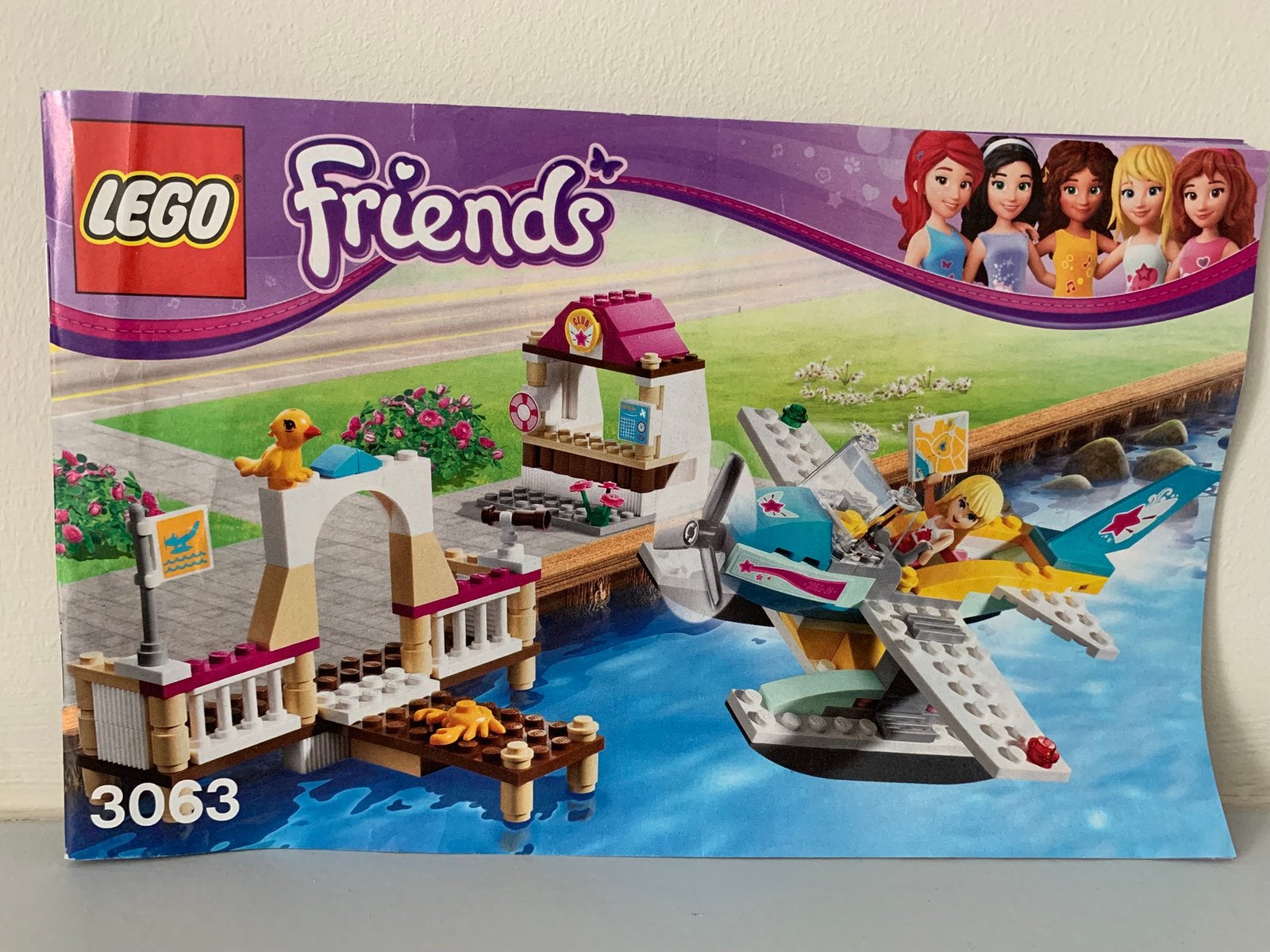 Lego friends 3063 heartlake vliegclub, Lego, Friends, Ophalen of Verzenden, Zo goed als nieuw
