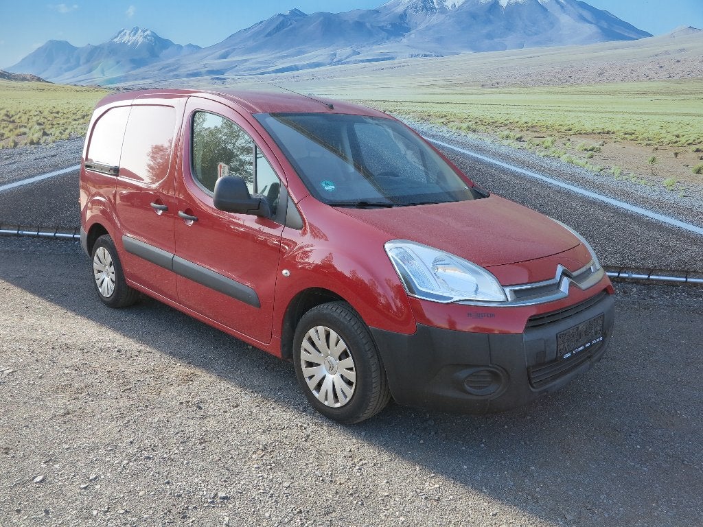 CITROEN Berlingo 1.6 HDI 2014 143427km, Autos, Rouge, Euro 5, Achat, Entreprise