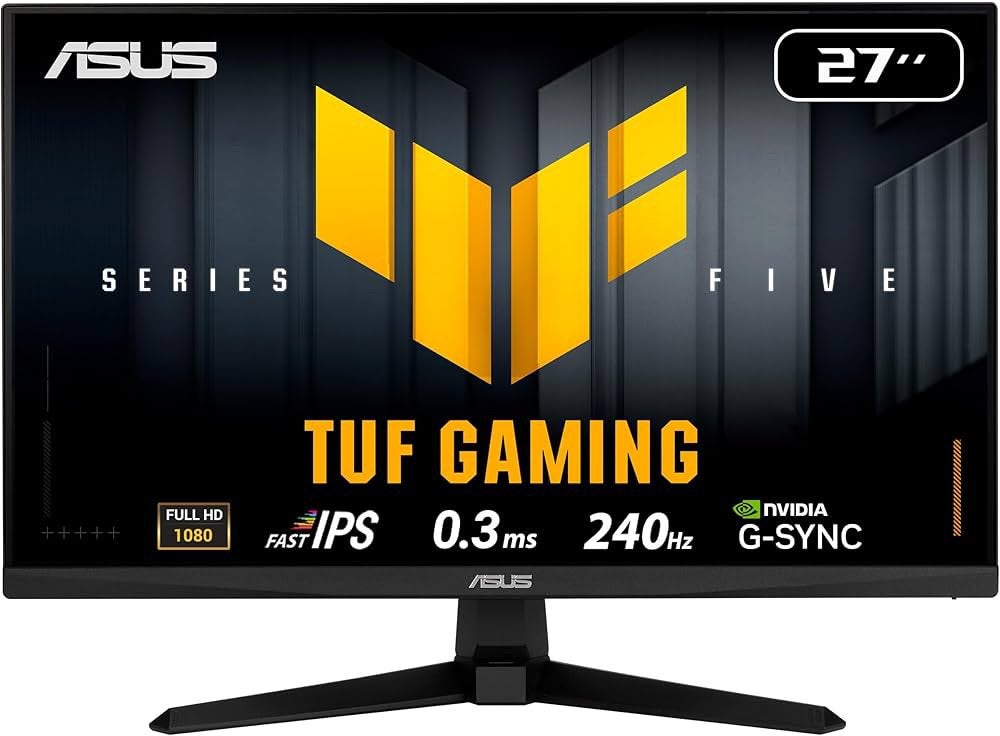 ASUS TUF Gaming VG279QM5A 27" Full HD 1080P 240HZ A vendre, Gaming, IPS, Moins de 1 ms, Full HD