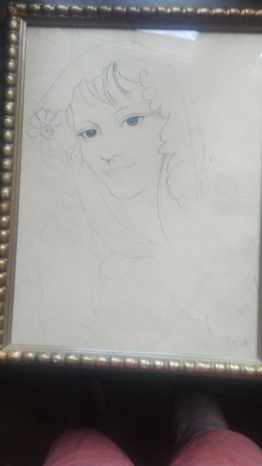 Dessin de Walter Sauer, Antiquités & Art, Enlèvement ou Envoi, Dessin