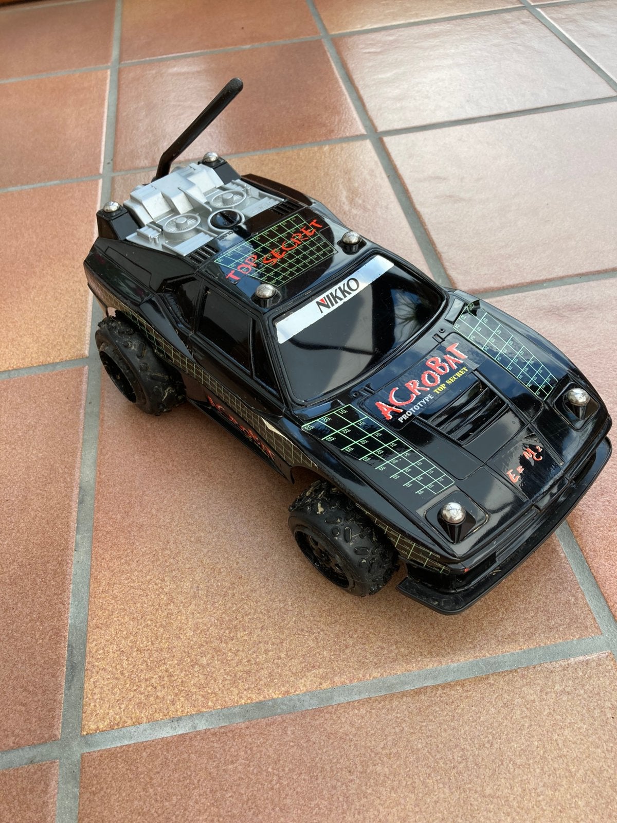 Raceauto met afstandsbediening, Ophalen, Gebruikt