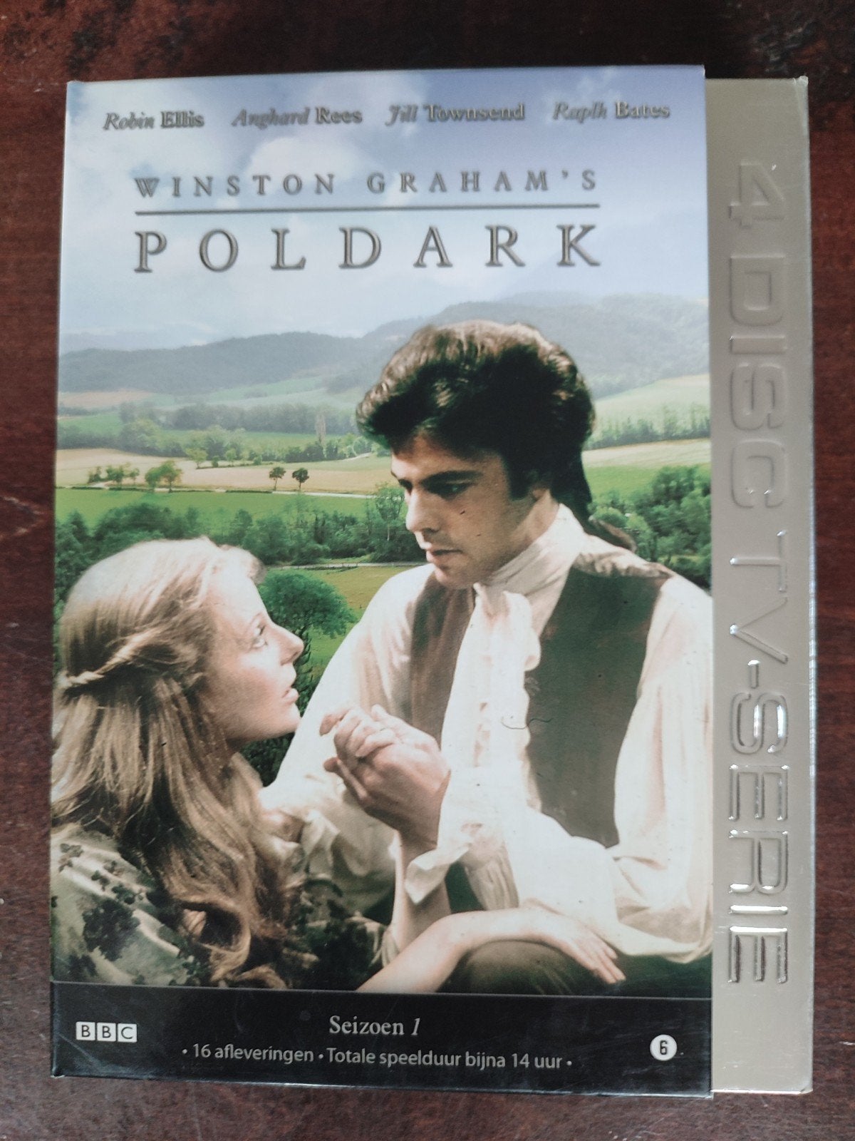 4-DVDbox : POLDARK  seizoen 1  (Nederlandse ondertiteling), Cd's en Dvd's, Dvd's | Tv en Series, Ophalen of Verzenden, Zo goed als nieuw
