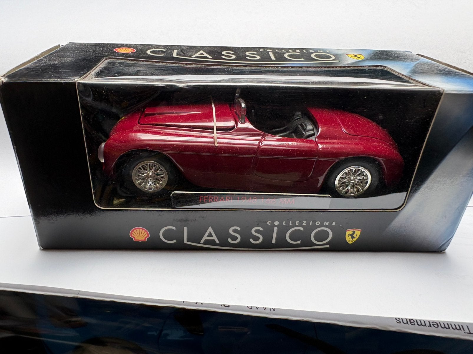 Ferrari 1948 -166MM -Collezione Shell Classico, Enlèvement ou Envoi, Comme neuf