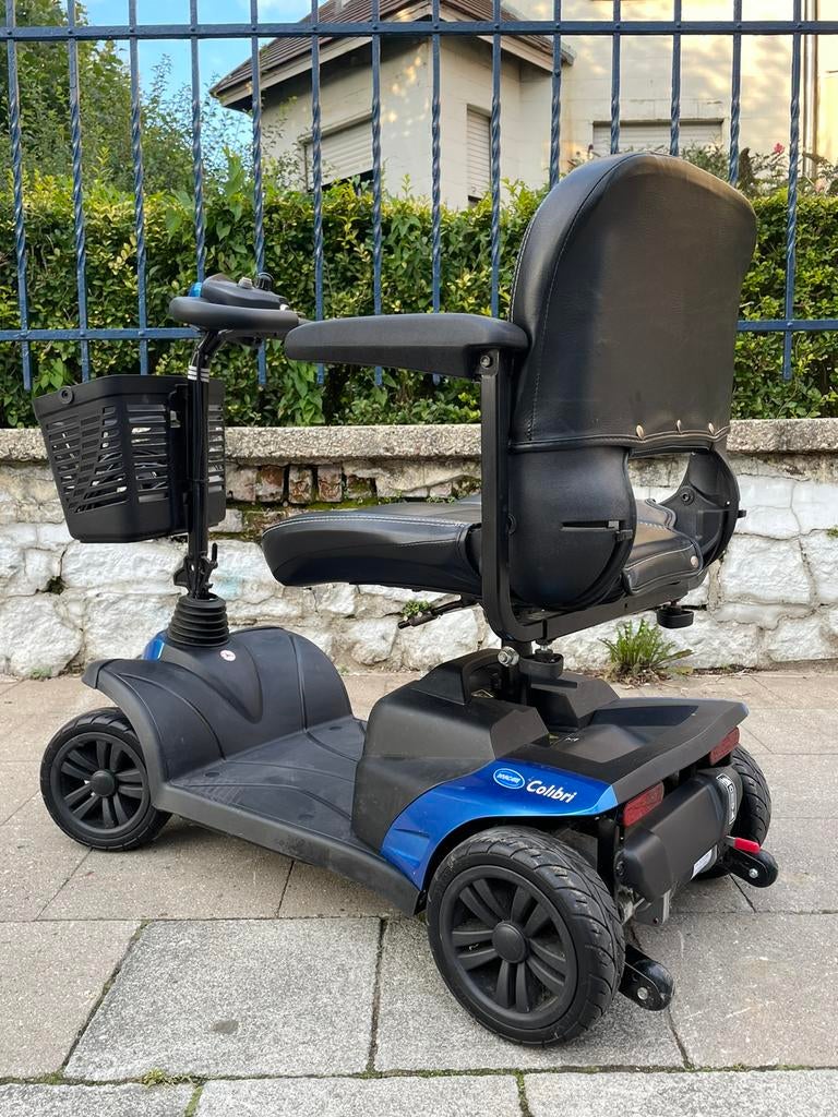 Scootmobiel Invacare Colibri afneembare elektrische scooter, Ophalen of Verzenden, Inklapbaar, Zo goed als nieuw, Elektrische rolstoel