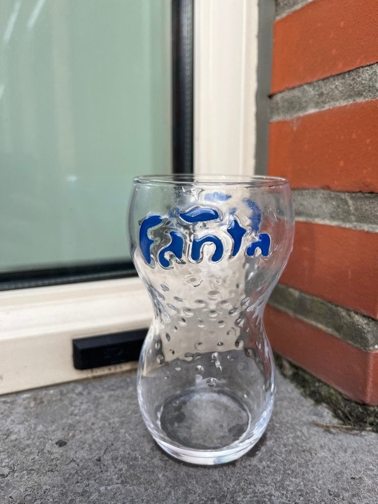 Verre Fanta, Collections, Verres & Petits Verres, Enlèvement ou Envoi