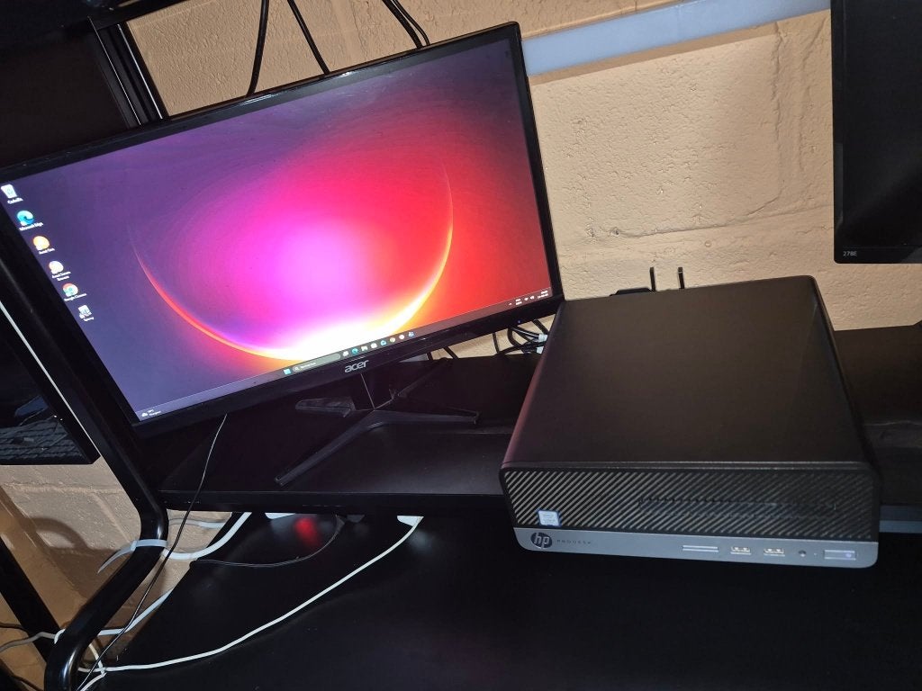 PC HP ProDesk 400 G5 SFF ecran acer, Avec moniteur, HP, SSD, Intel Core i5
