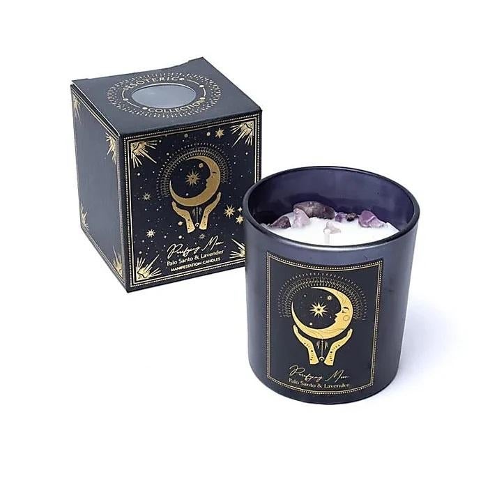 Manifestatiekaars Purifying Moon in glas, Verzenden, Nieuw, Kaars