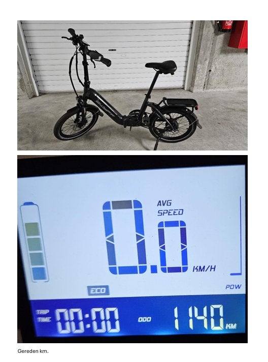 Electrische vouwfietsen Swyff I7 - incl. accessoires, Ophalen, Zo goed als nieuw, Totaal opvouwbaar, Overige merken