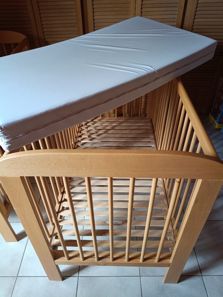 cots, Enfants & Bébés, Sommier à lattes, Moins de 70 cm, Comme neuf, Enlèvement