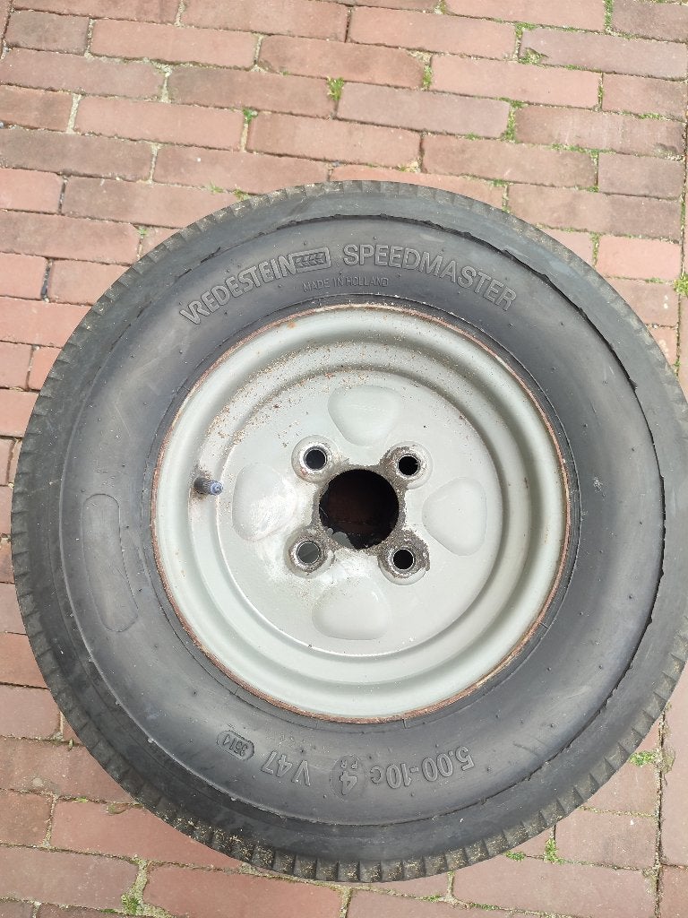 Reservewielen - Reservebanden met velgen, Ophalen, Gebruikt