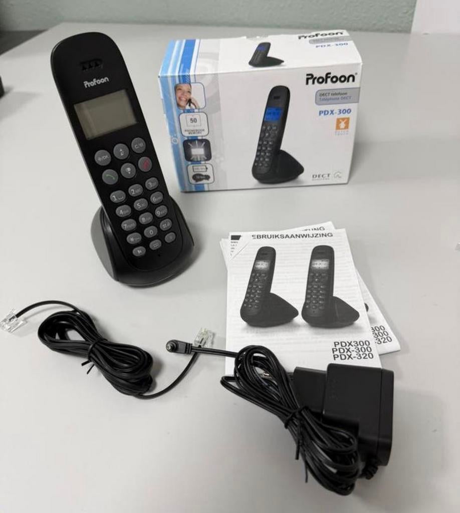 Téléphone sans fil DECT Profoon PDX-300 - Nouveau, Enlèvement ou Envoi, Neuf, 1 combiné