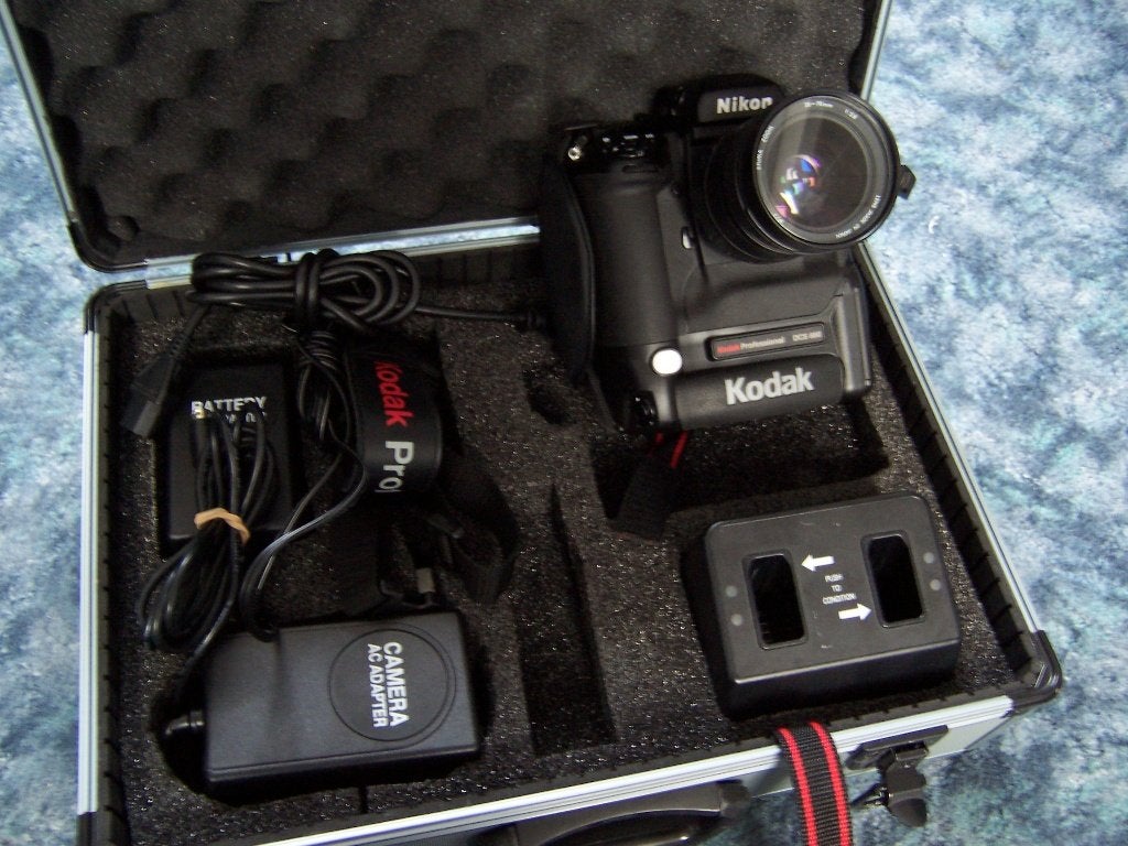 Nikon / Kodak DCS660 Digitale camera, Audio, Tv en Foto, Ophalen of Verzenden, Zo goed als nieuw, Kodak