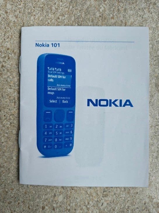 Gebruikershandleiding voor NOKIA 101, Franse versie, nieuw, Computers en Software, Routers en Modems, Ophalen of Verzenden