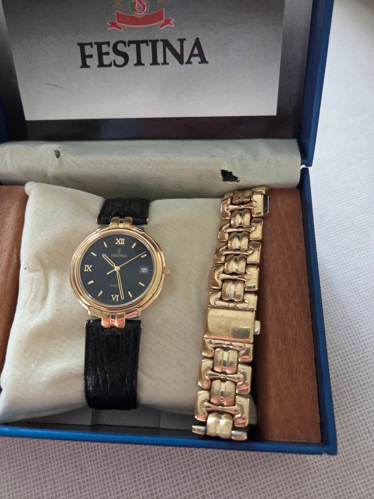 2 mooie horloges,, Handtassen en Accessoires, Ophalen, Overige materialen, Leer, Polshorloge