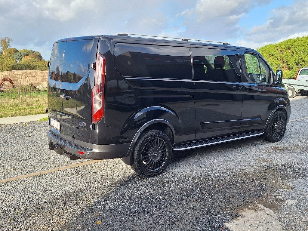 Ford Transit Custom 320L - 170pk - 2021 - 24.700 km, Auto's, Dealer onderhouden, 1995 cc, Leder en Stof, Bedrijf