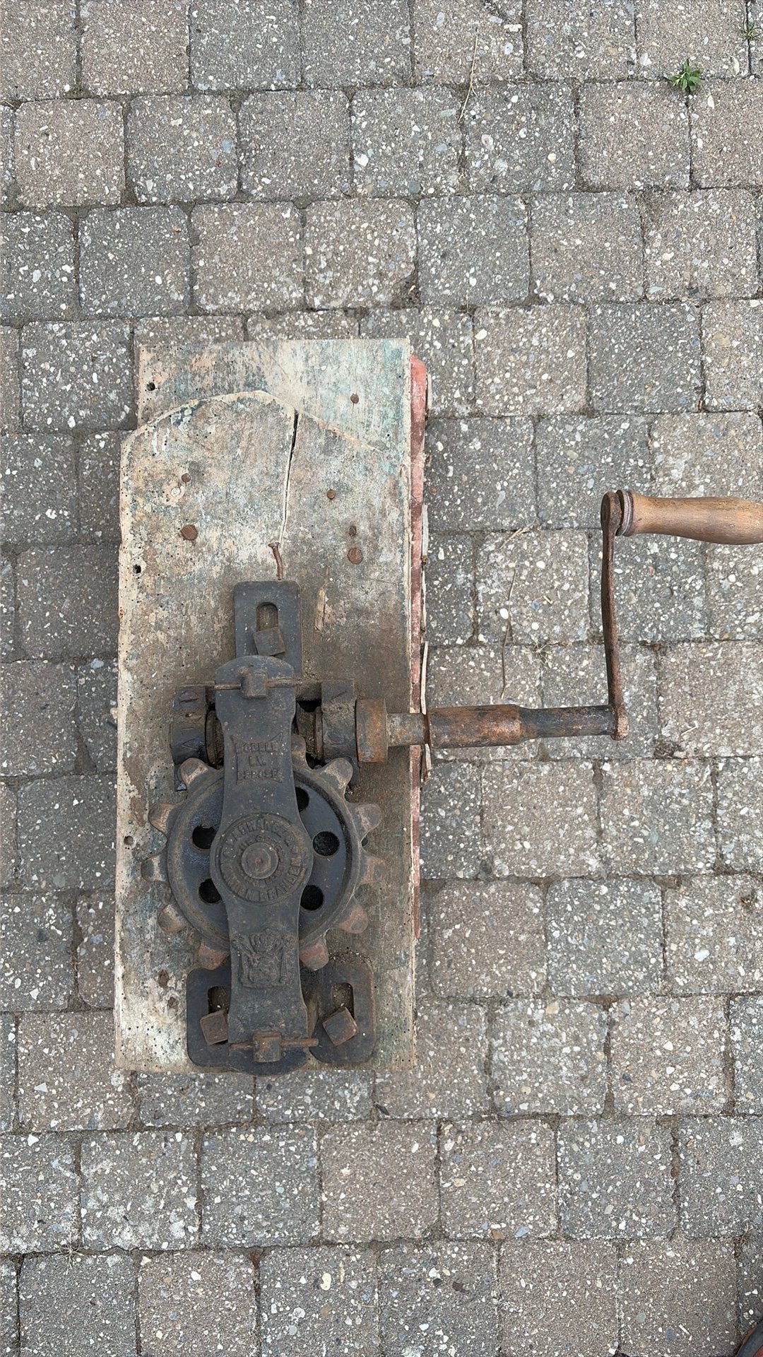 Handmatige lier met Royal Seal, Ophalen