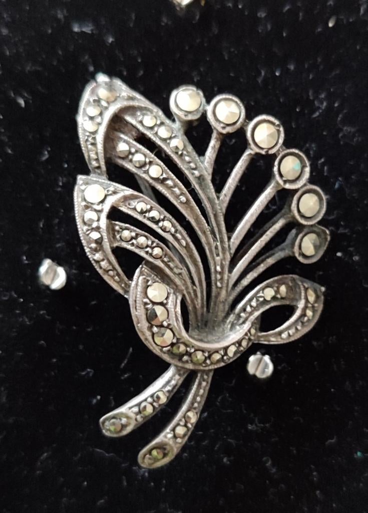 Broche vintage en argent, Bijoux, Sacs & Beauté, Broches, Argent, Argent