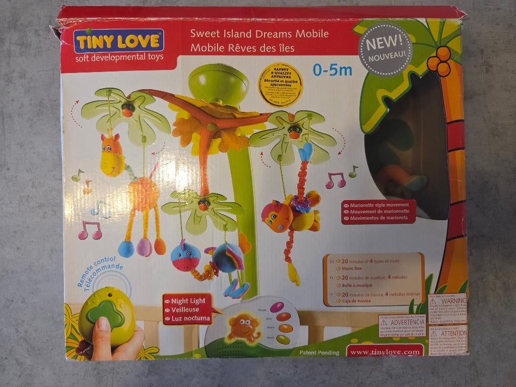 Muziekmobiel, Kinderen en Baby's, Ophalen, Zo goed als nieuw, Mobiel, Met licht
