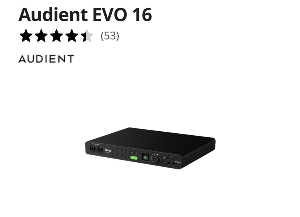 Audient EVO 16, Computers en Software, Optische drives, Ophalen, Zo goed als nieuw