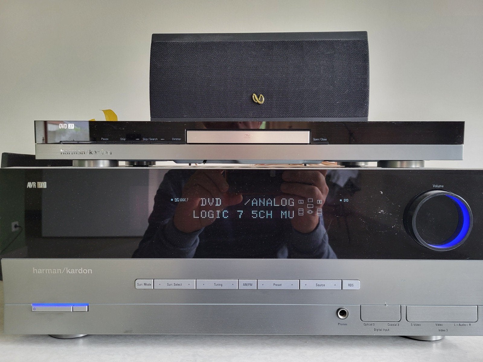 Harman kardon avr 137, TV, Hi-fi & Vidéo, Autres marques, Enlèvement, Utilisé, Système 5.1