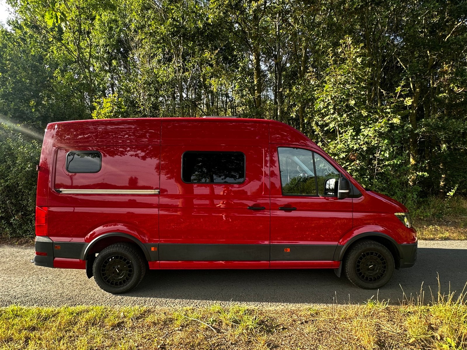 VOLKSWAGEN CRAFTER / CAMPER VAN, Auto's, Bedrijf, Te koop, Velours, Parkeersensor