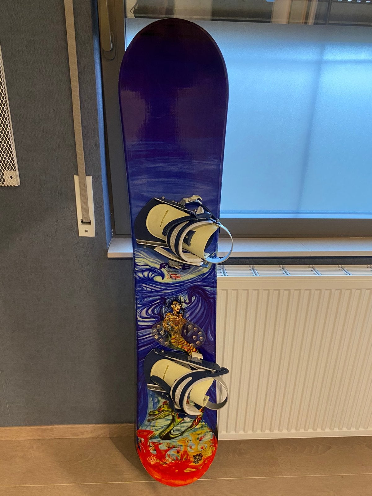 Snowboard Ride tempest 151, Sport en Fitness, Ophalen, Zo goed als nieuw, Bindingen