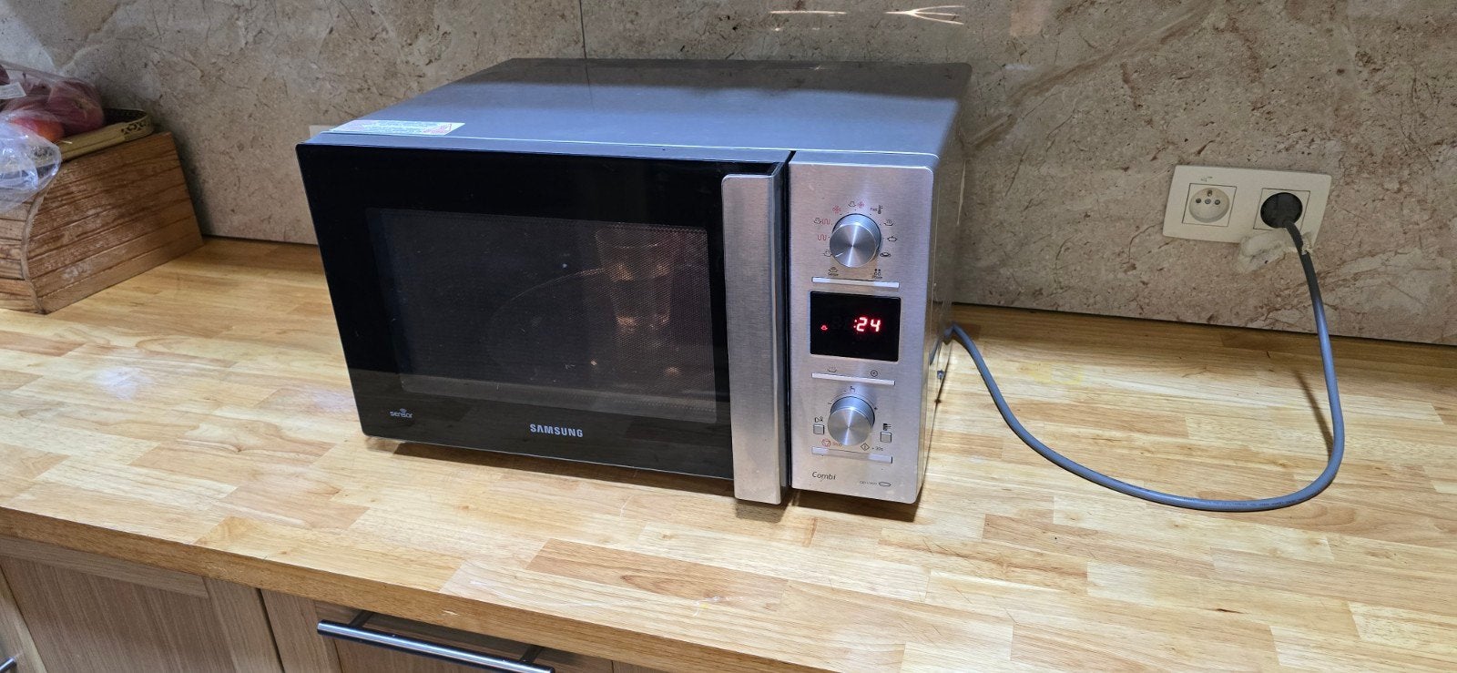Micro-ondes Samsung Combi – Puissant et polyvalent 
À vend, Enlèvement ou Envoi, Micro-ondes