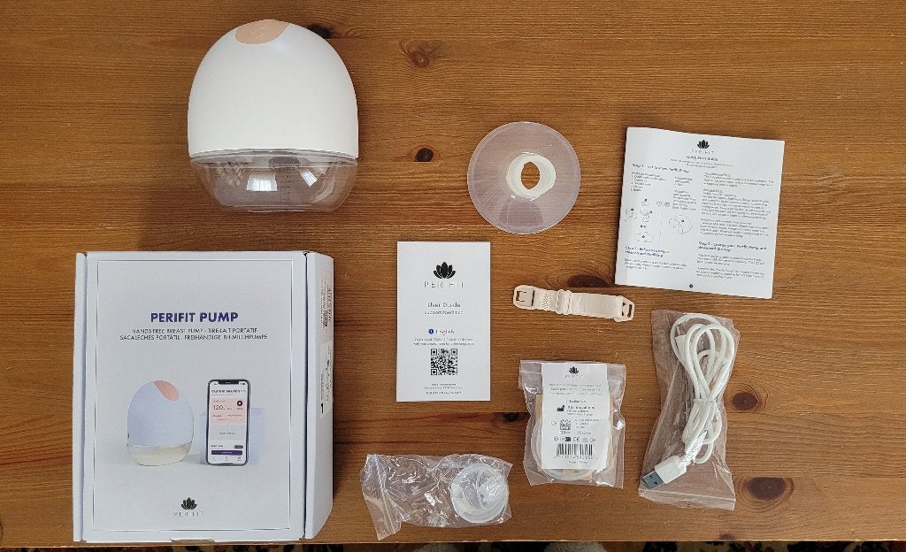 Tire-lait Perifit + 2 téterelles, Enlèvement ou Envoi, Comme neuf, Tire-lait, Autres marques