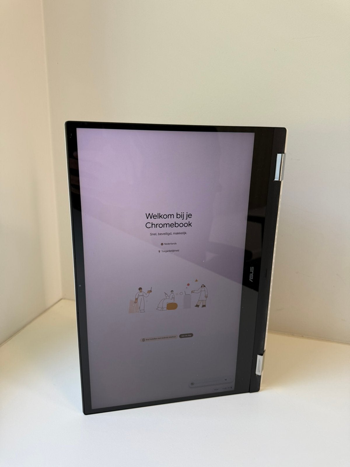 ASUS Chromebook Flip CX5 15,6” Touchscreen, Computers en Software, Chromebooks, Gebruikt, 15 inch, 8 GB, 128 GB, Azerty, Touchscreen