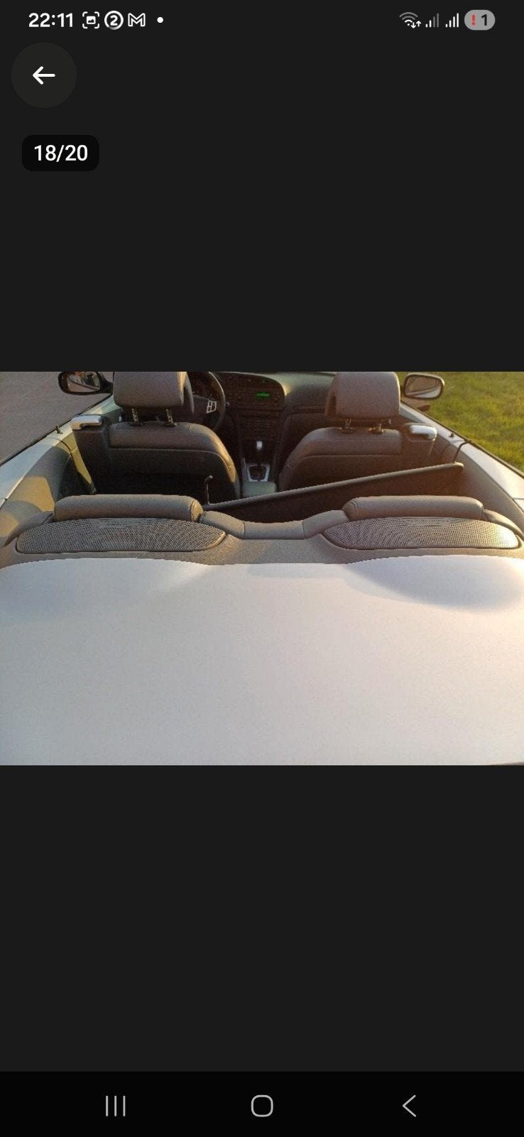 Knappe Saab 9-3 cabrio 1900tdi automaat, Autos, Achat, Automatique, Particulier, Saab 9-3