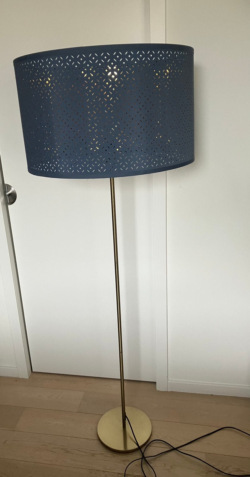 Lampadaire complet, Maison & Meubles, Comme neuf, E27 (grand), Autres matériaux, 150 à 200 cm