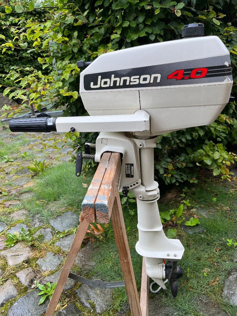 Johnson 4 PK 2-takt buitenboordmotor – weinig gebruikt, Enlèvement, Utilisé