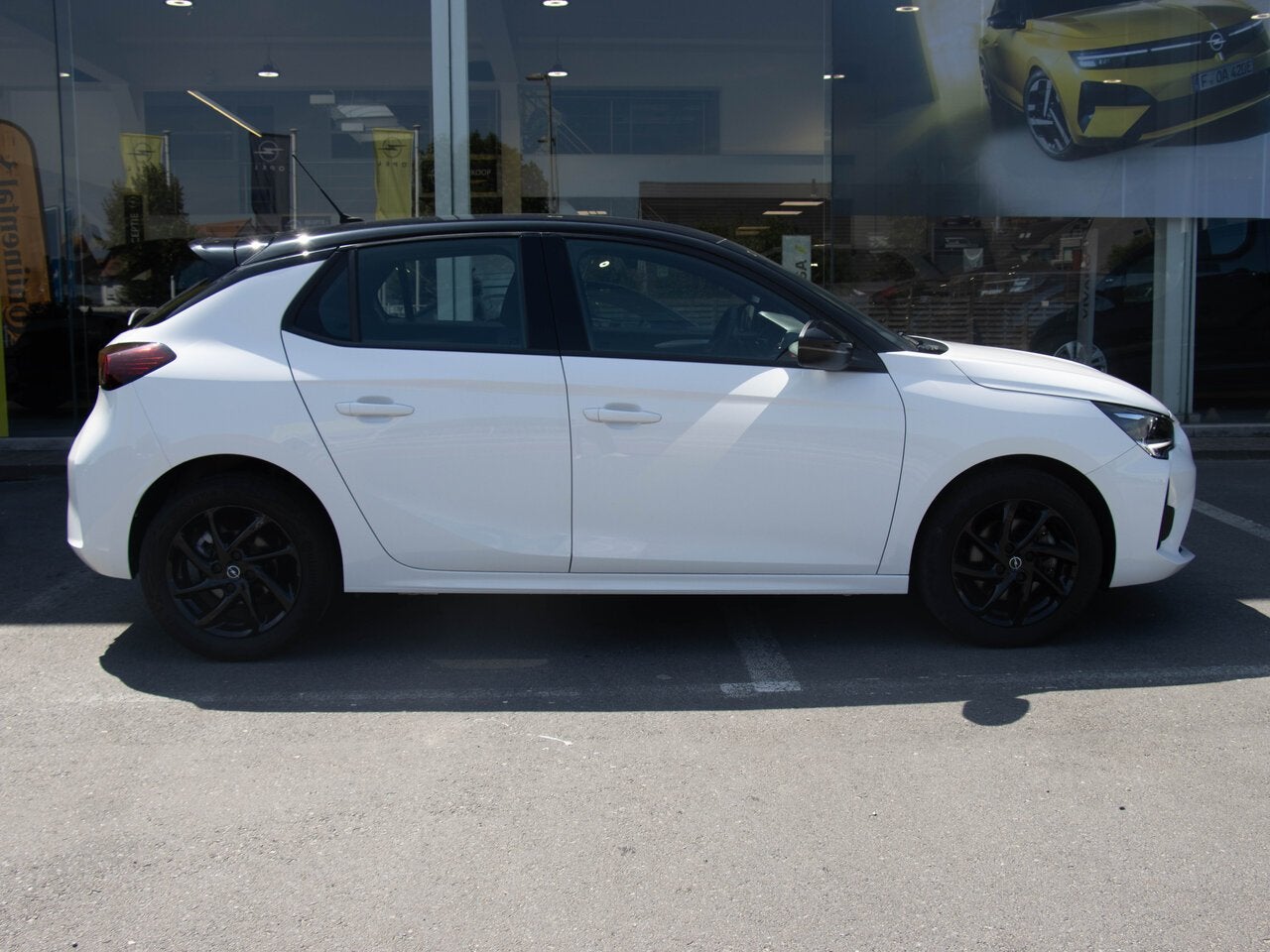 Opel Corsa GS 1.2T AT8 130PK, 1199 cc, 0 kg, Wit, Bedrijf