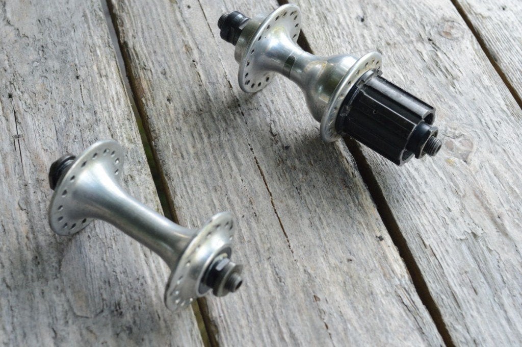 Campagnolo 8-speed naafset, Fietsen en Brommers, Fietsonderdelen, Wiel, Gebruikt, Campagnolo, Ophalen of Verzenden