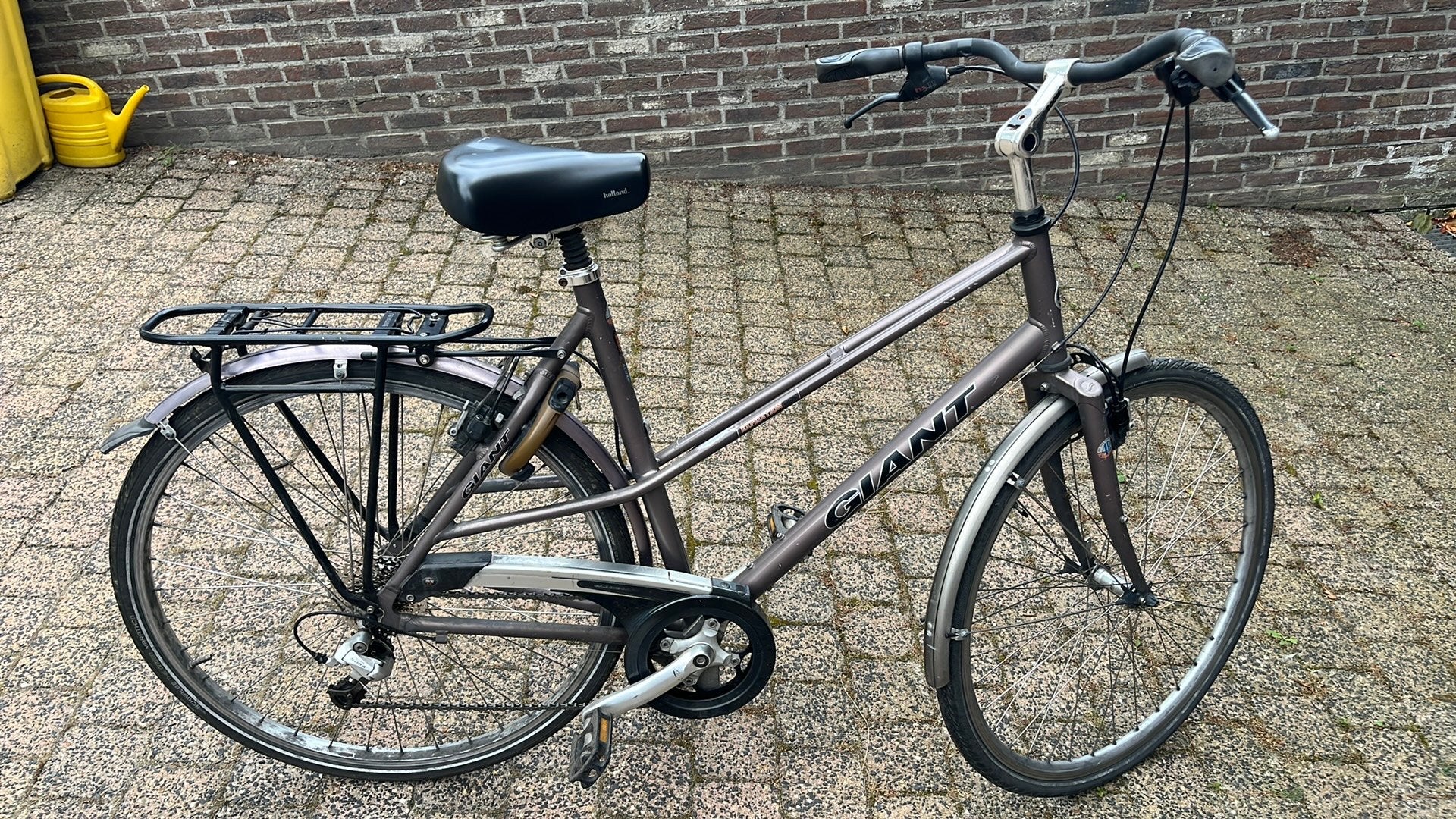 Giant expedition nieuwe ketting en cassette, Fietsen en Brommers, Ophalen, Gebruikt, Velgrem, Minder dan 10 versnellingen