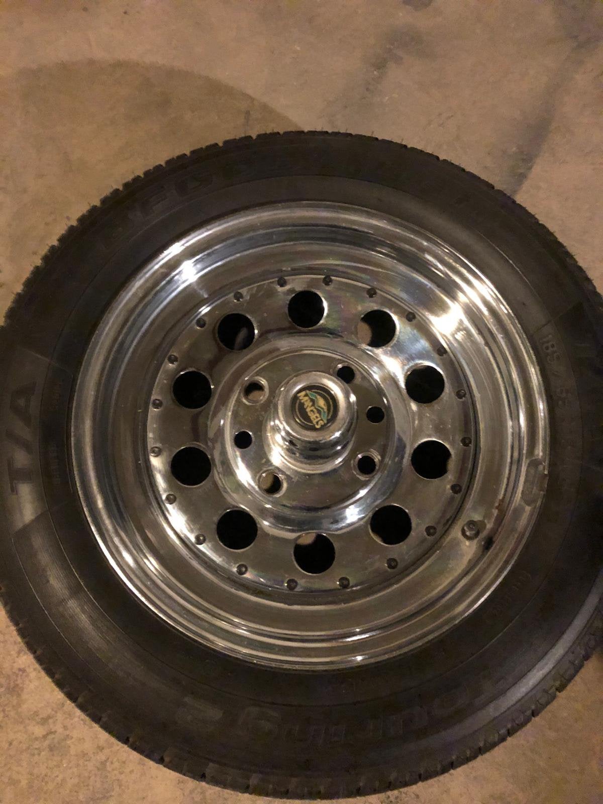 4 jantes Mangels chromées 6Jx15 – 4x130 – VW Coccinelle –, Autos : Pièces & Accessoires, 15 pouces, Pneus et Jantes, 4 Saisons