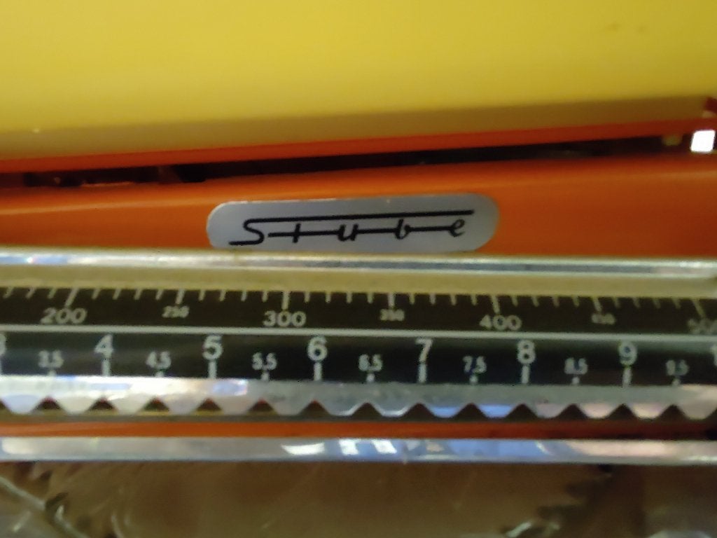 Pèse-bébé balance Vintage STUBE, Antiek en Kunst, Antiek | Keukengerei, Ophalen