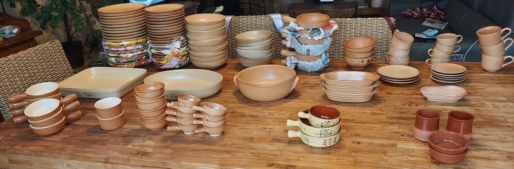 Vaisselle, Service complet, Comme neuf, Céramique, Enlèvement