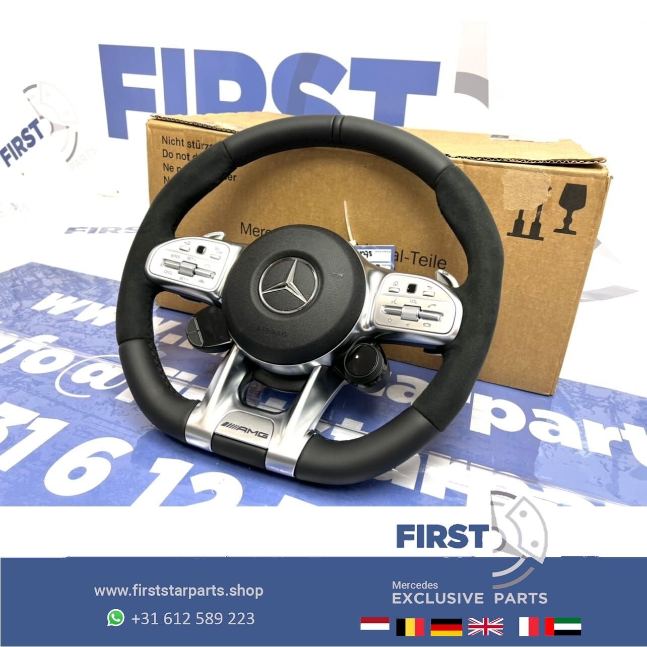 A0004600109 9E38 ORIGINEEL Mercedes 35 43 45 53 63 AMG STUUR, Gebruikt, -, Ophalen of Verzenden, -