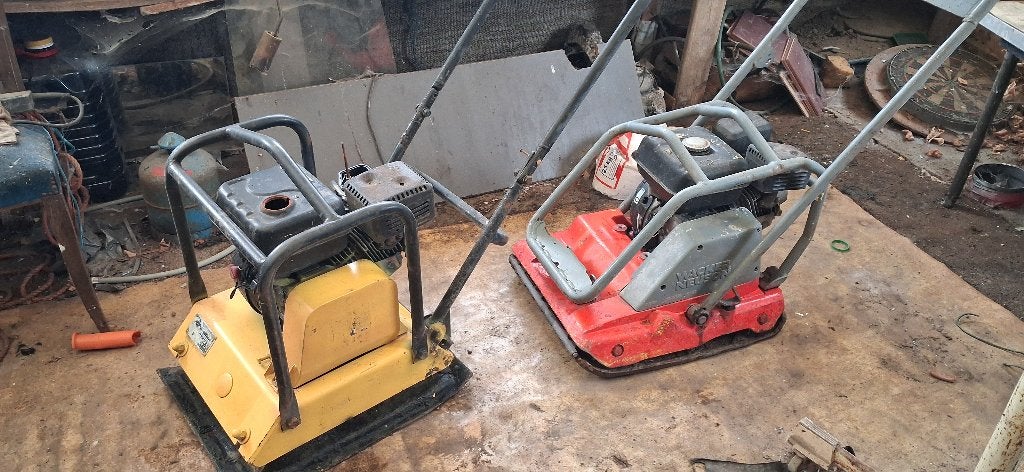 trilplaten Wacker, Ophalen, Gebruikt