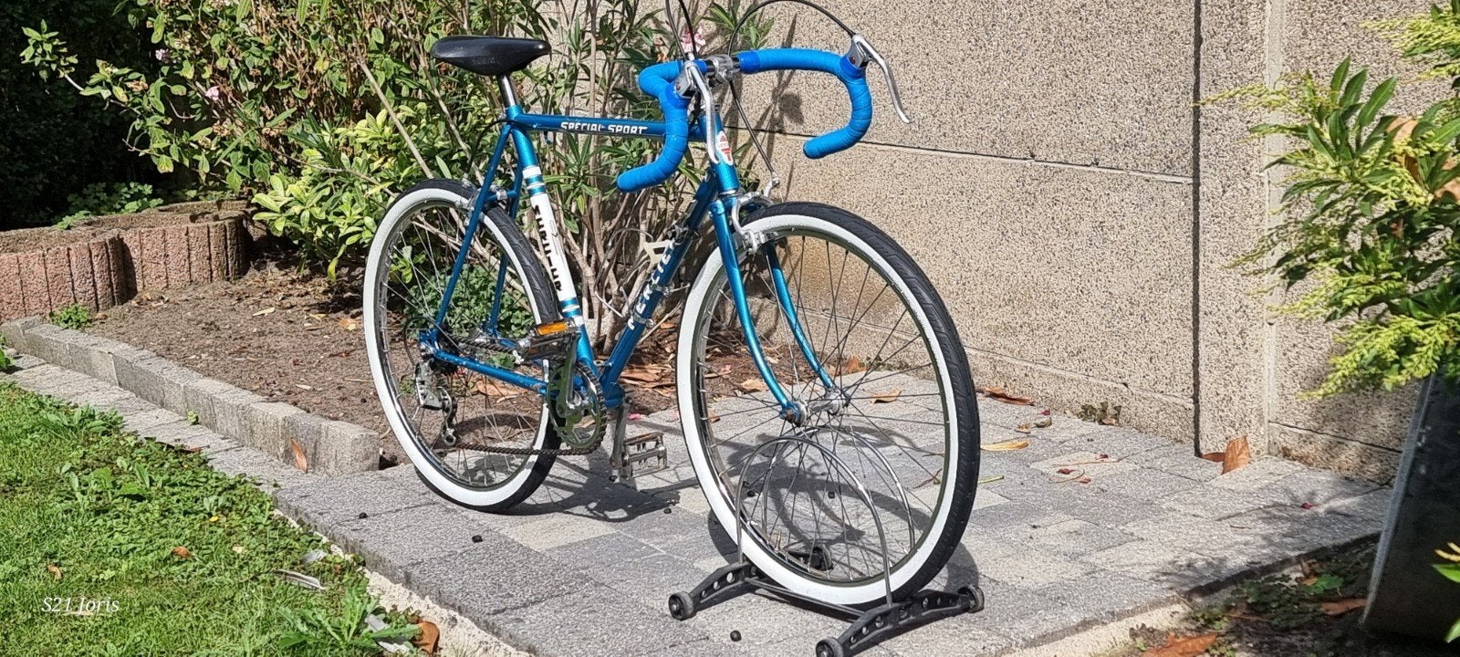 kinder vintage racefiets Mercier, blauw, 3sp., Ophalen, Minder dan 10 versnellingen, Gebruikt, Staal