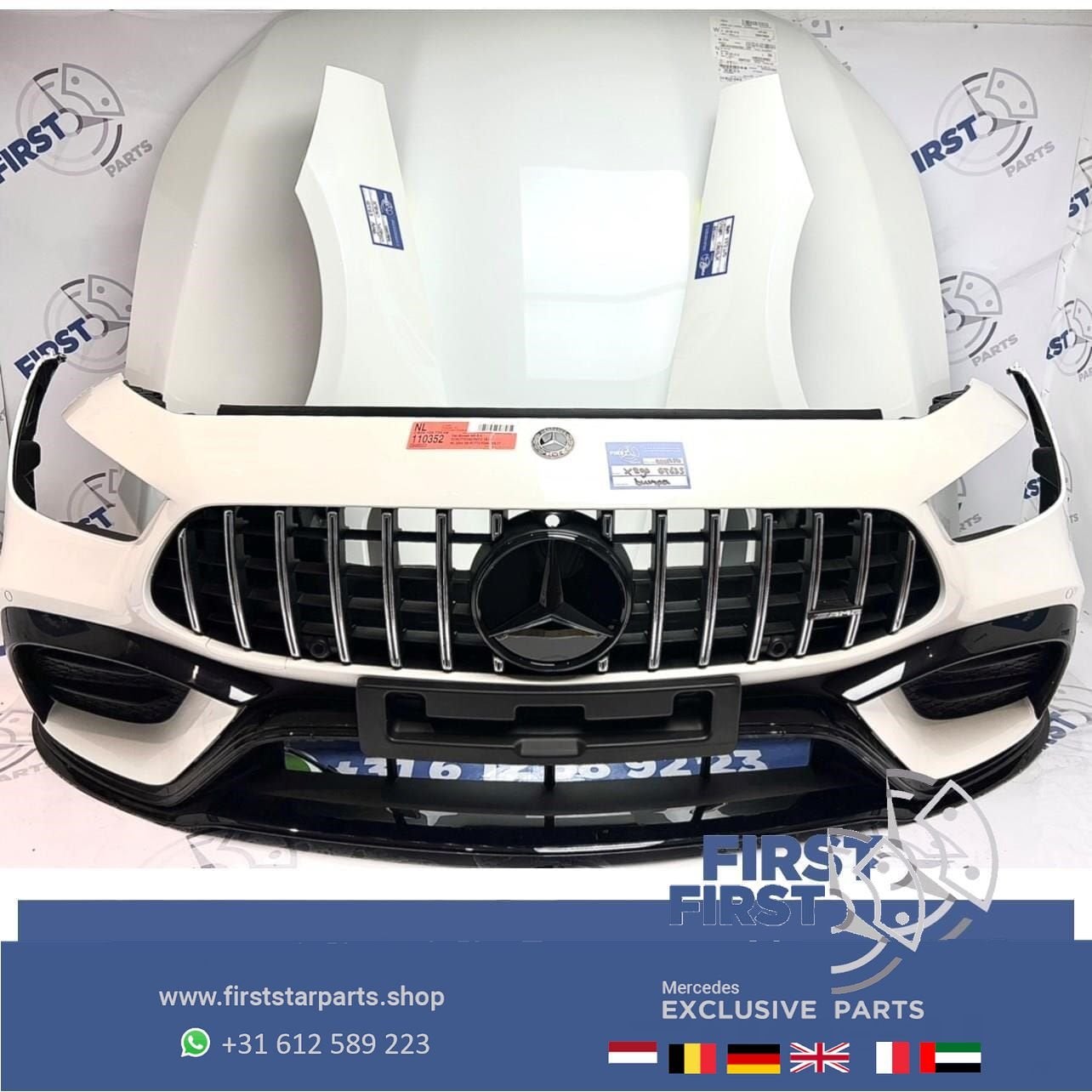 X290 W290 GT63S AMG VOORKOP COMPLEET Mercedes 2018-2024 GT63, Utilisé, -, Avant, -