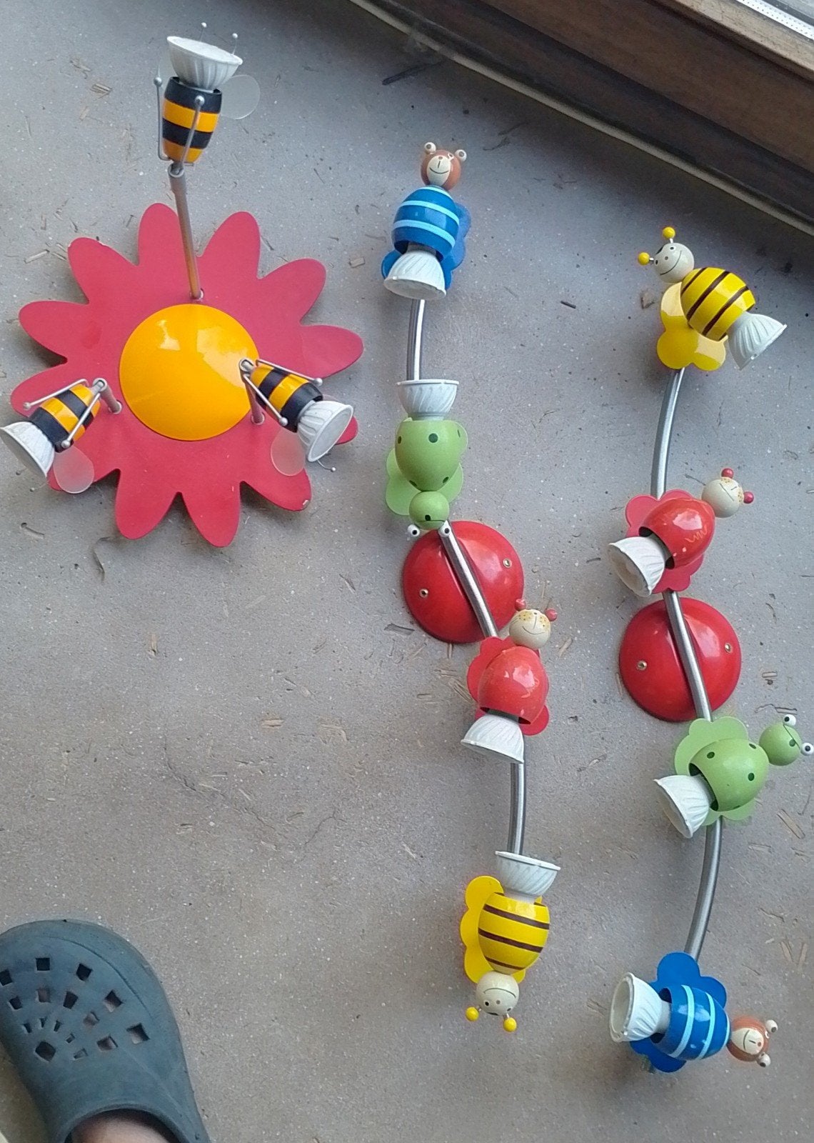 Verlichting kinderkamers + reuzeblad boven bed, Enfants & Bébés, Enlèvement