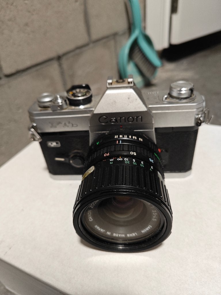 Camera Canon FTb QL, Audio, Tv en Foto, Ophalen of Verzenden, Canon
