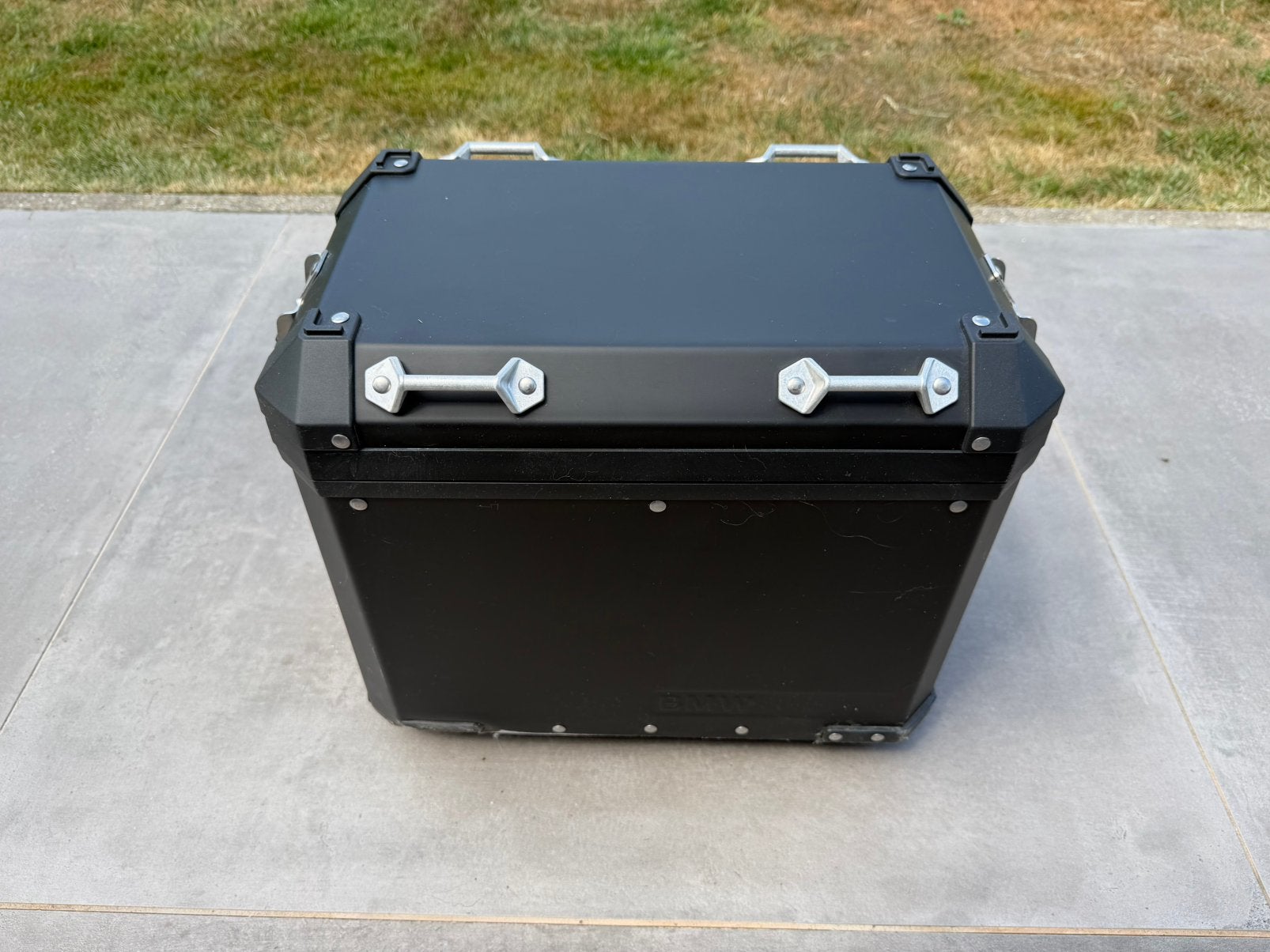 Valise alu gauche BMW R1250GS Adventure OEM - accidentée, Motos, Enlèvement, Utilisé