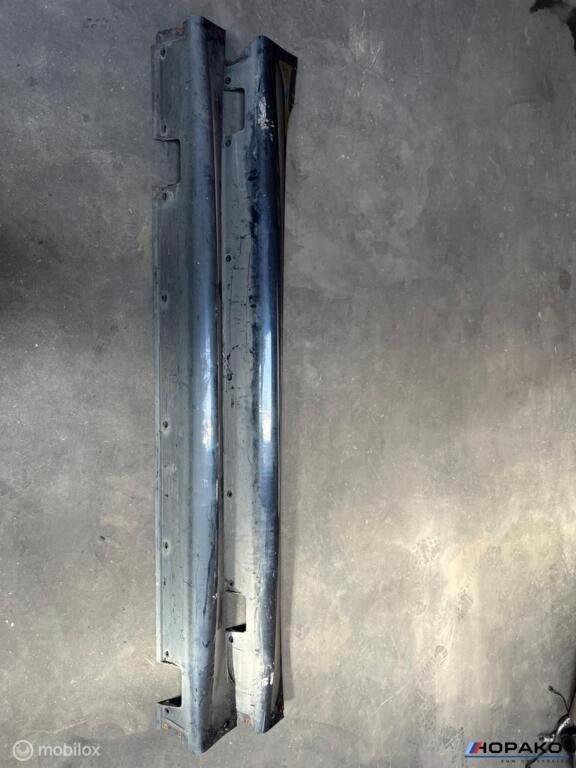 Sideskirts set BMW 5serie E60 E61 | M sport | Carbonschwarz, Gebruikt, Einsteinlaan 5 rijswijk, Bmw, Ophalen of Verzenden