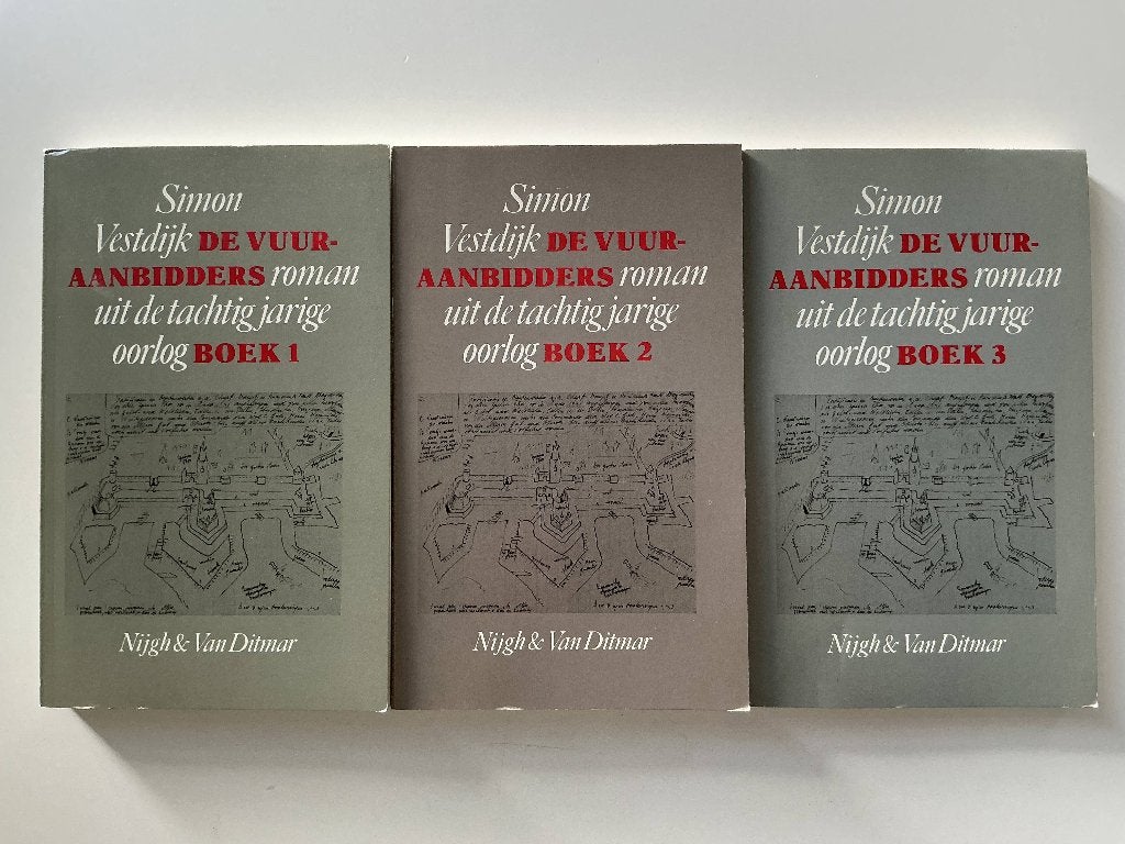 Simon Vestdijk - De vuuraanbidders, Ophalen