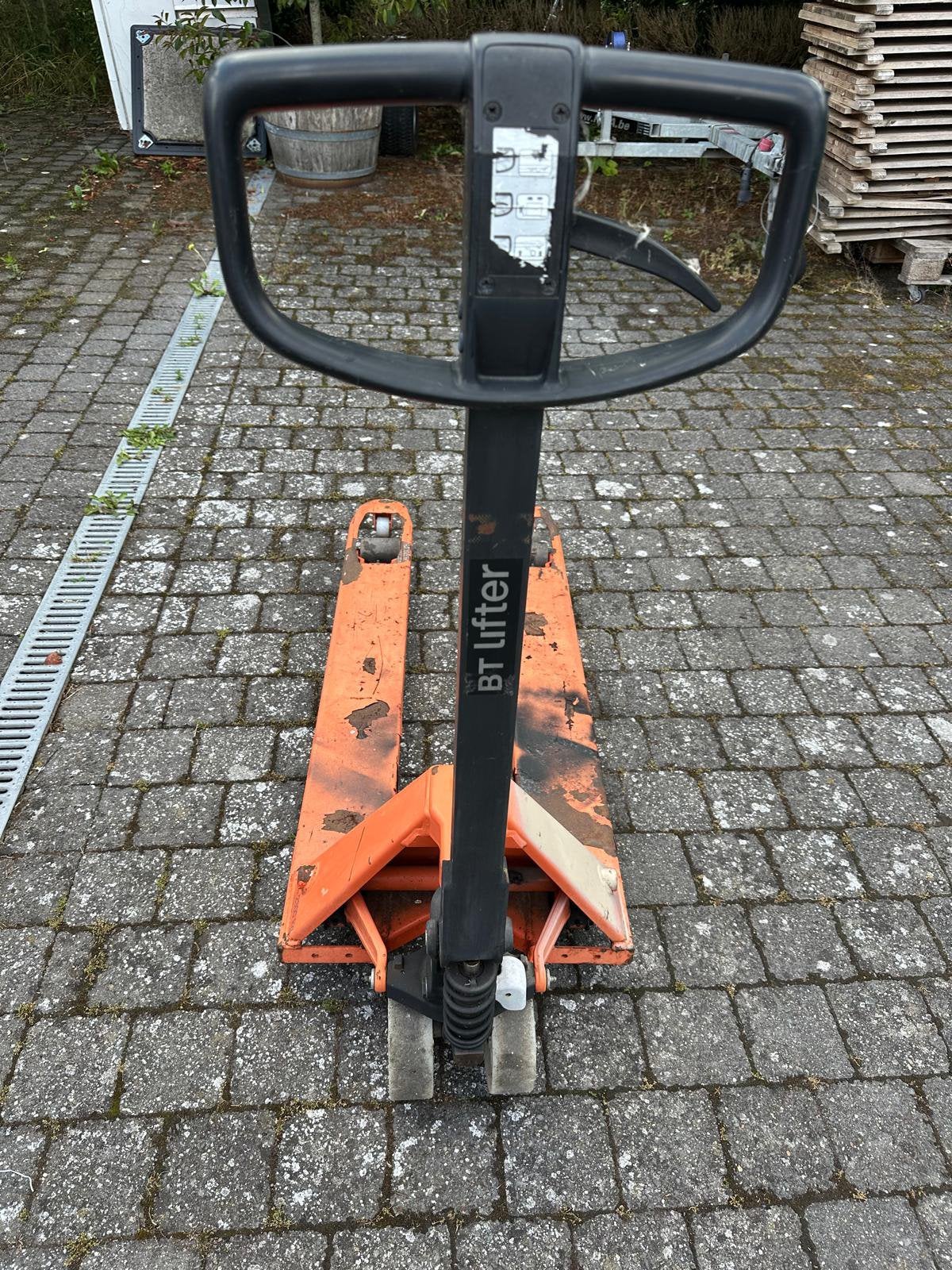 Transpalet, Doe-het-zelf en Bouw, Palletwagens en Pompwagens, Ophalen of Verzenden, Zo goed als nieuw